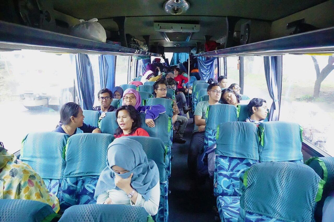 Suasana di bus